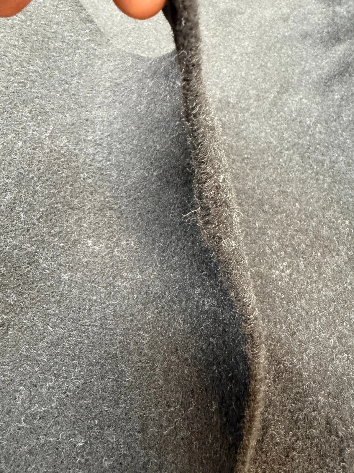 Original close-up of the carpet fabric texture