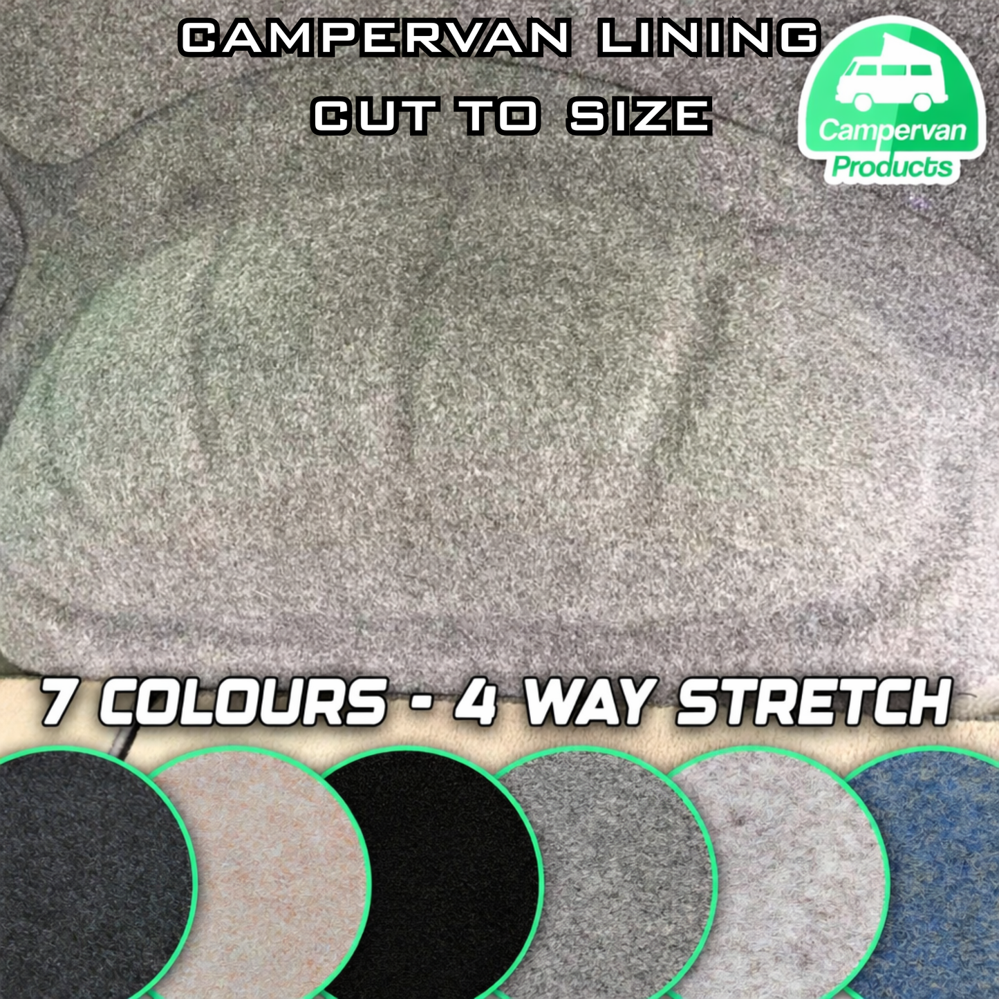 4 Way Stretch Carpet Lining with High Temp Adhesive (Premium Quality)