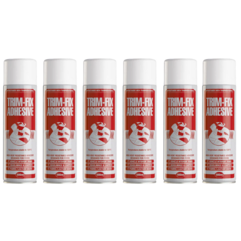 Trim-Fix High Temperature Adhesive Spray Glue 500ml