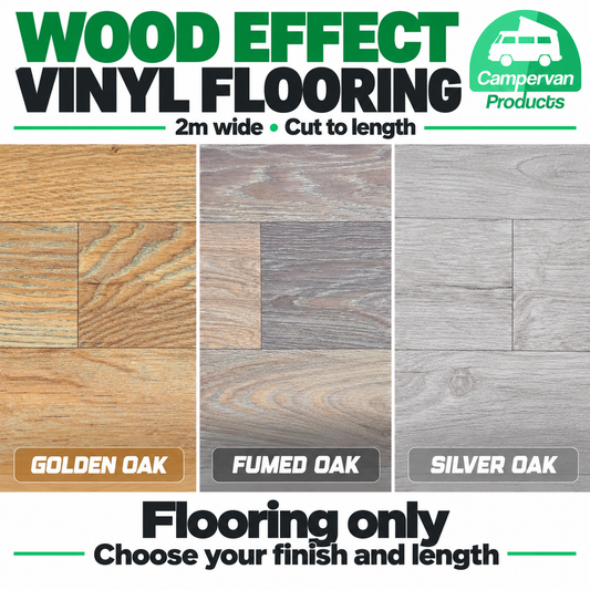 Campervan Products wood vinyl flooring hero