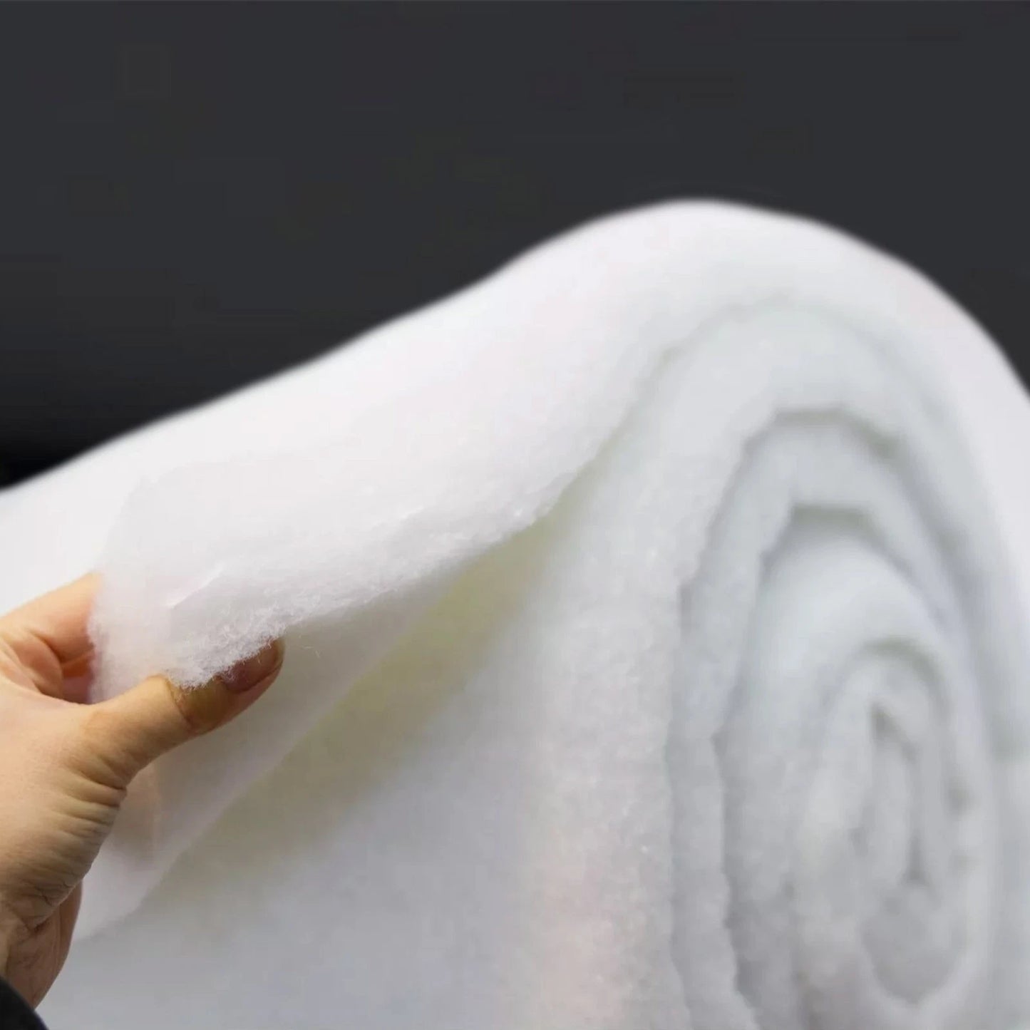 50mm Dacron Polyester Wadding Insulation – Recycled PET – 690mm Wide – Cut To Length